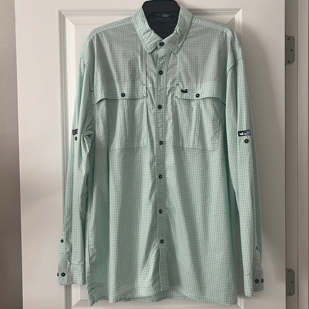 Southern Marsh Fieldtec button down polo
